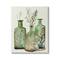 Stupell Industries Fern Plants Nautical Seashells Green Jug Still Life Canvas Wall Art